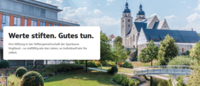 Stiftergemeinschaft der Sparkasse Vogtland Werte stiften und Gutes tun